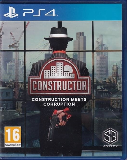 Constructor - PS4 (A Grade) (Genbrug)